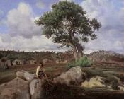 Fontainebleau, 'The Raging One' - 让·巴蒂斯特·卡米耶·柯罗